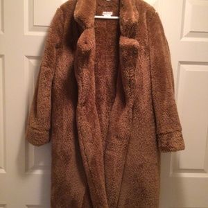 Teddy Bear coat by Lovers and Friends.